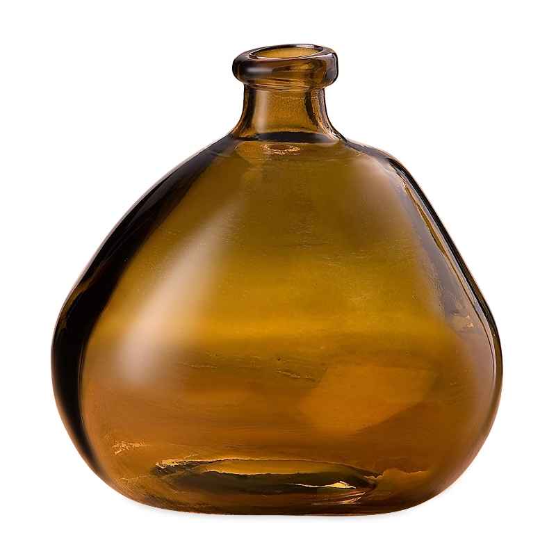 Askew Recycled Glass Balloon Vase, 9